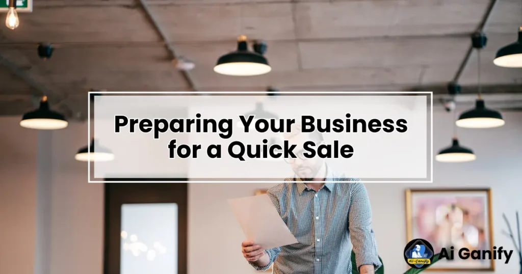 How to Sell your business fast